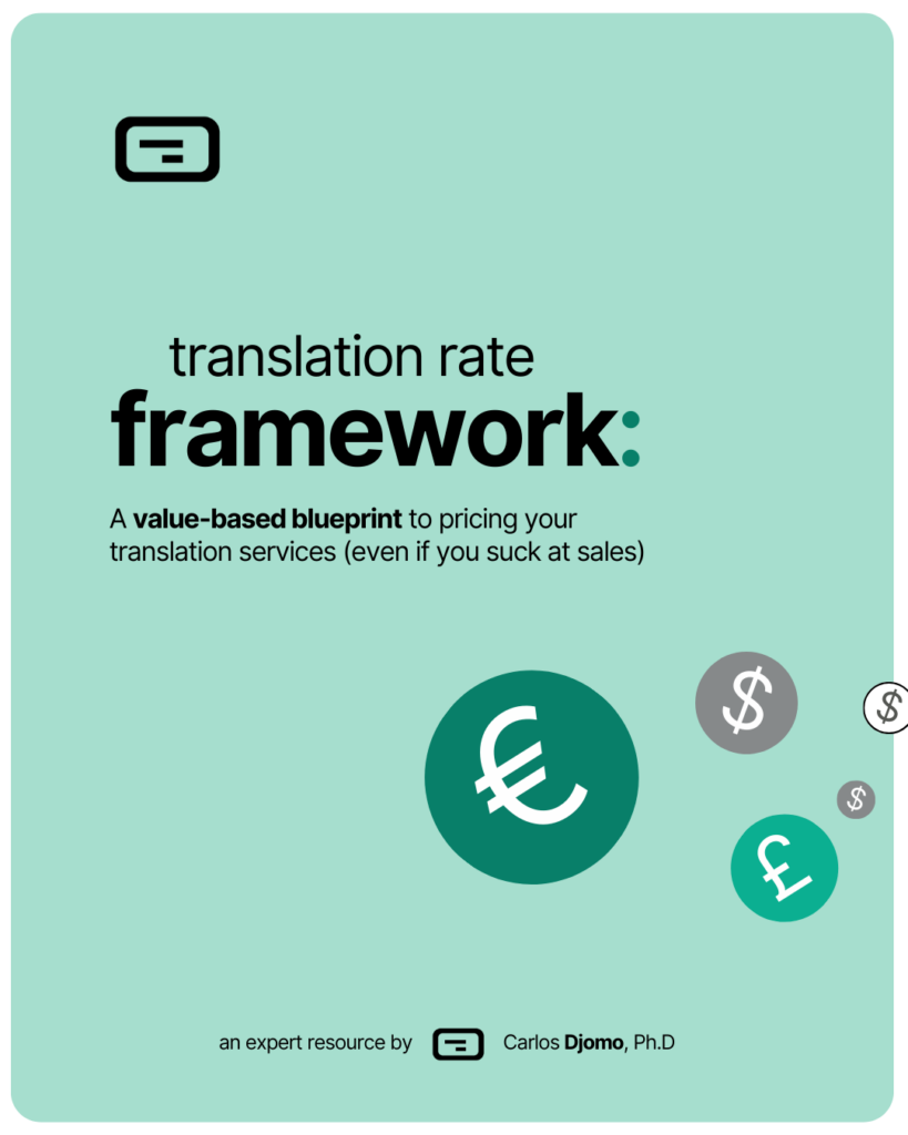 resources - translation rates framework guide